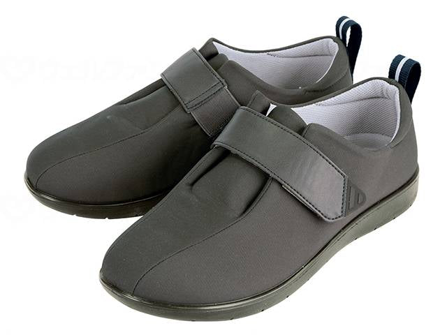 Osaki Medical PH Anti-Fall Shoes with Toe, Black, 3L