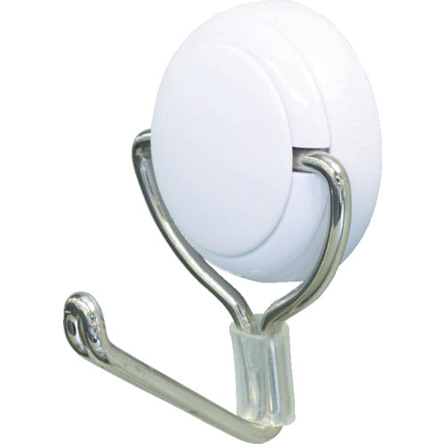 Mag-X Magnet Hook Zero Slide M White MZR-6W-CT 1 piece
