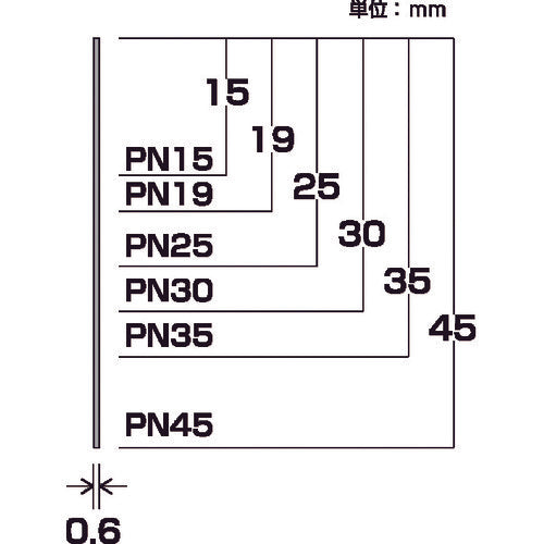 DAIDOHANT 핀 네일 PN25 무지 (3000 개입) 00023850 1 상자