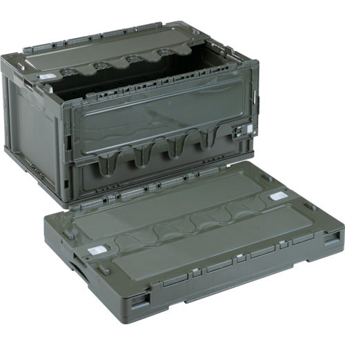 リス　折りたたみコンテナー　５９９２５０　ＣＦ−Ｓ７６ＮＲＯＤ色　CF-S76NR-OD　1 個