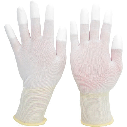 Midori Anzen Quality control gloves (fingertip coat) 10 pairs LL size MCG501N-LL 1 bag