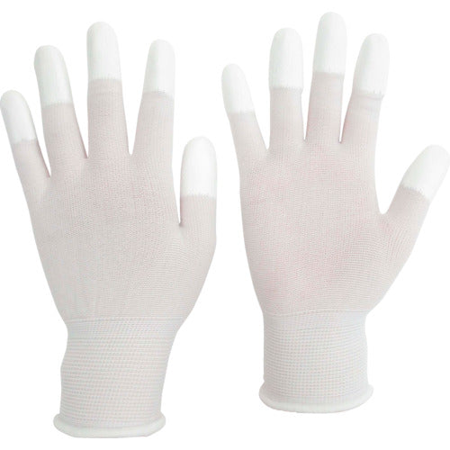 Midori Anzen quality control gloves (coated fingertips) 10 pairs S size MCG501N-S 1 bag