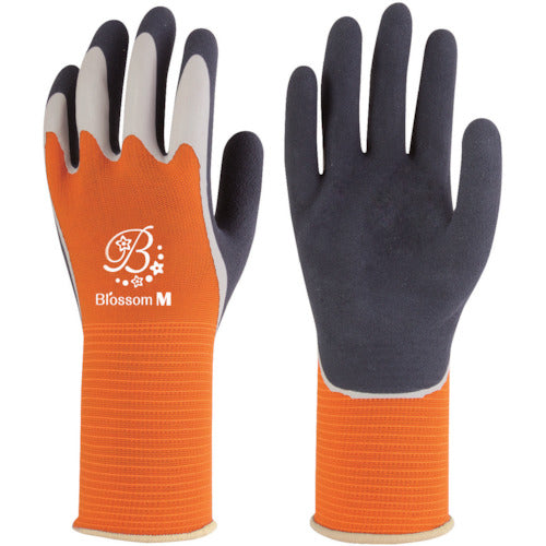 Towaron Natural Rubber Backless Gloves Blossom Rubber Gloves M 325-M 1 Pair