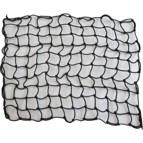 ユタカメイク　多目的カラーゴムネット　ブラック　約５０ｃｍ×約６０ｃｍ　CGN-566　1 個