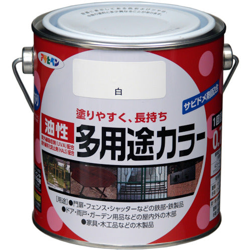 アサヒペン　油性多用途カラー　０．７Ｌ　ベージュ　536655　1 缶