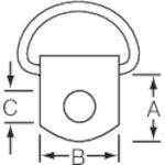 니사 체인 니켈 빌라칸 13mm (5개입) P-10147 1 PK