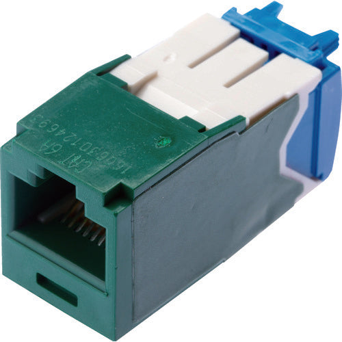 PANDUIT 카테고리 6A 모듈러 잭 녹색 CJ6X88TGGR 1 개