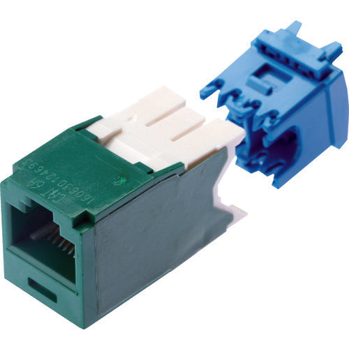 PANDUIT 카테고리 6A 모듈러 잭 녹색 CJ6X88TGGR 1 개