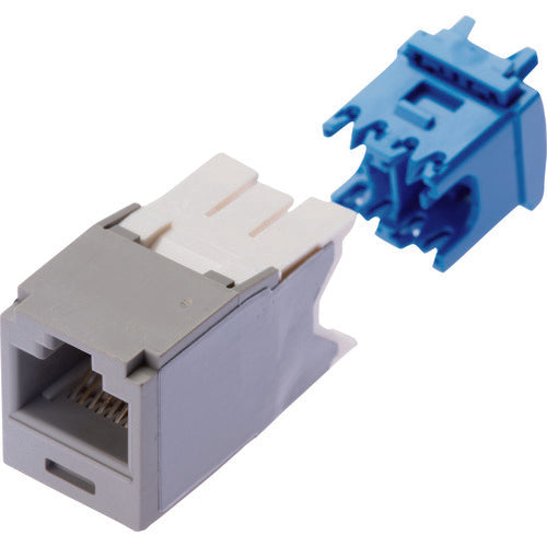 PANDUIT 카테고리 6A 모듈러 잭 라이트 그레이 CJ6X88TGIG 1 개