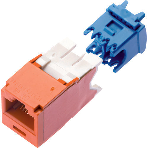 PANDUIT 카테고리 6A 모듈러 잭 오렌지 CJ6X88TGOR 1 개