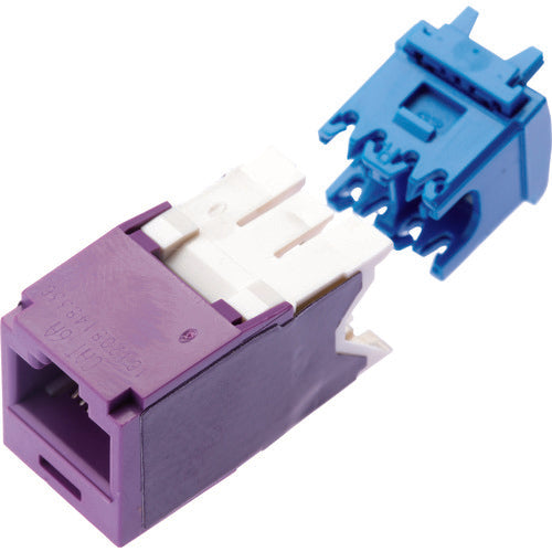 PANDUIT 카테고리 6A 모듈러 잭 보라색 CJ6X88TGVL 1 개