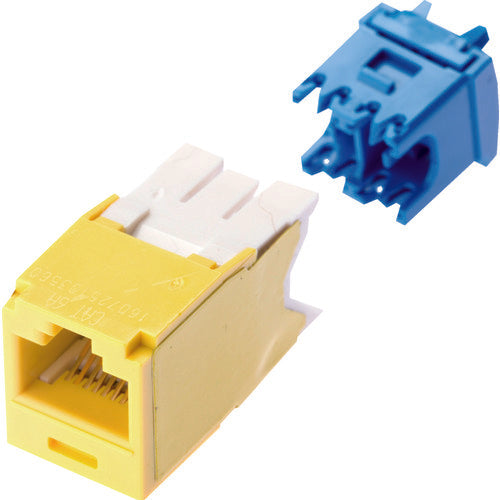 PANDUIT 카테고리 6A 모듈러 잭 황색 CJ6X88TGYL 1 개