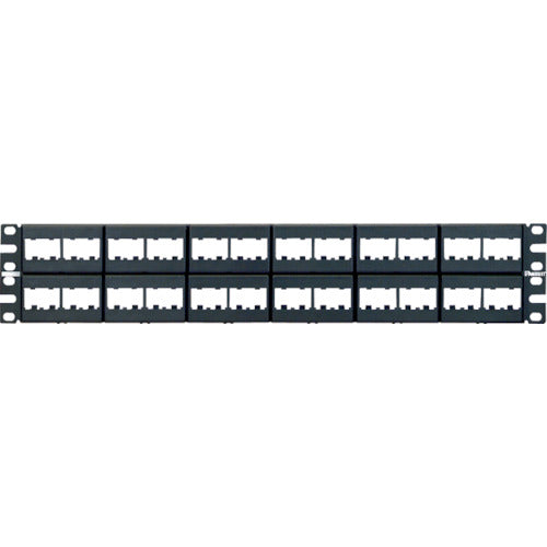 PANDUIT 모듈러 패치 패널 프레임 4포트 페이스 플레이트 타입 48포트 2U CPP48WBLY CPP48WBLY 1개