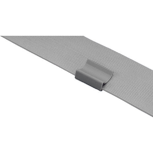 ＰＡＮＤＵＩＴ　フラットケーブル固定具　ゴム系粘着テープ付き　グレー（１００個）　FCC5-A-C8　1 袋