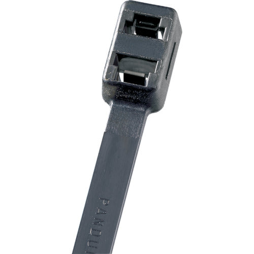 PANDUIT 더블 루프 결속 밴드 내열성 블랙 4.8×193×1.3 (1000개입) PLB2S-M30 1봉
