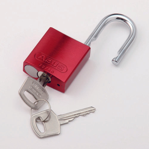 ＰＡＮＤＵＩＴ　ロックアウト用ハイセキュリティパドロック　赤　PSL-7　1 個