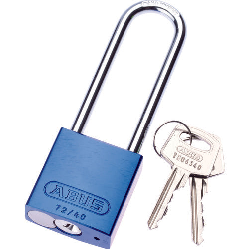 PANDUIT High Security Padlock for Lockout, Long Handle, Blue, PSL-7BU-LS, 1 pc