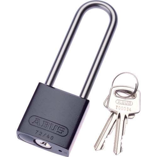 ＰＡＮＤＵＩＴ　ロックアウト用ハイセキュリティパドロック　ツル長タイプ　黒　PSL-7BL-LS　1 個