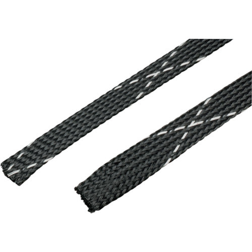 PANDUIT Net Tube, Flame Retardant Type, Black, Maximum bundle outer diameter φ19.1 x length 152.4m SE50PFR-DR0, 1 roll