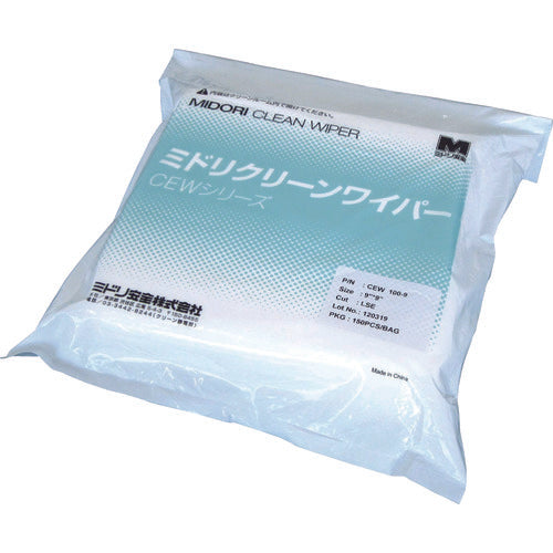 Midori Anzen Long Fiber Wiper CEW100 Series CEW100-9 1 CS