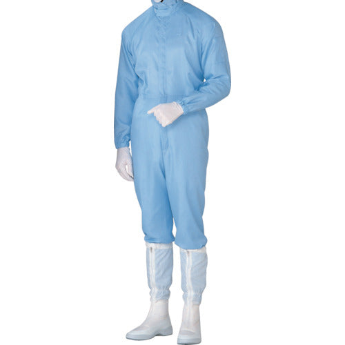 Midori Anzen 3D Cut Ultra Anti-Static Clean Wear Blue L C1515B-L 1 Piece