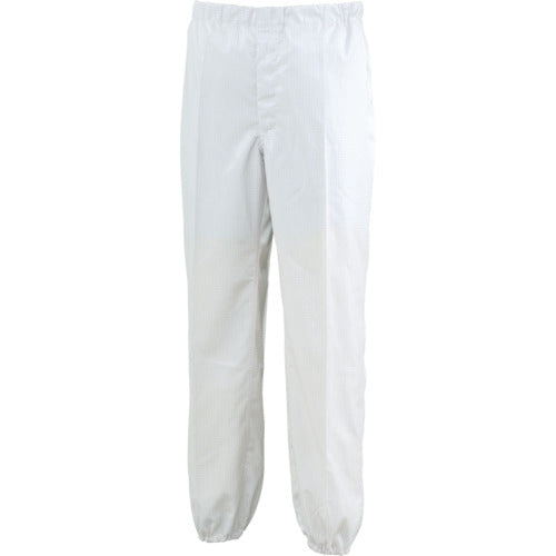 Midori Anzen Slacks Clean Wear White LL CM3208W-LL 1 piece