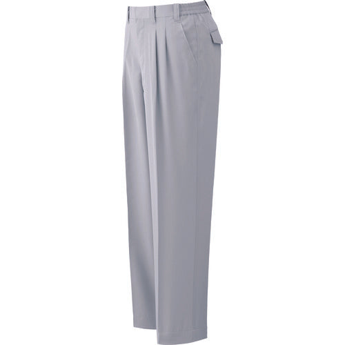 ミドリ安全　静電気帯電防止作業服　男子スラックス（薄地）　シルバーグレー　サイズＬ　VES71 SITA L　1 着