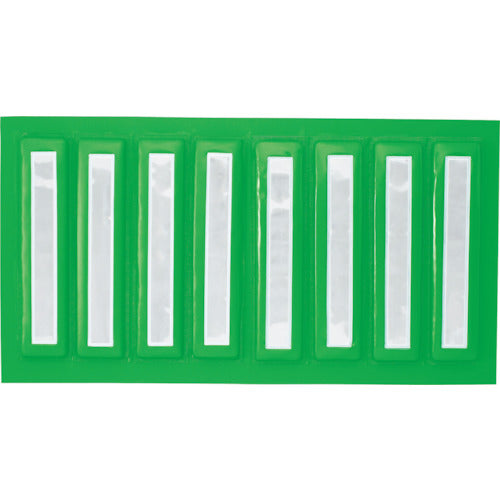 Unit Stripe Reflective Cushion Green/White Reflective 866-41 1 piece