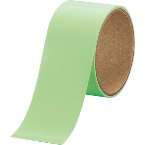 ユニット　高輝度蓄光テープ　５０ｍｍ巾×１Ｍ　824-503　1 巻