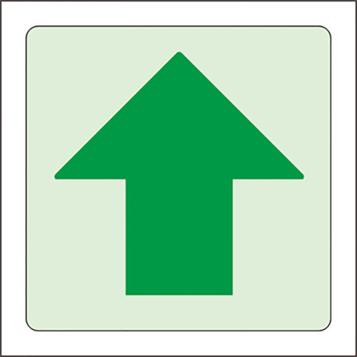 Unit Low-light Floor Luminous Sticker Up Arrow 829-19 1 piece