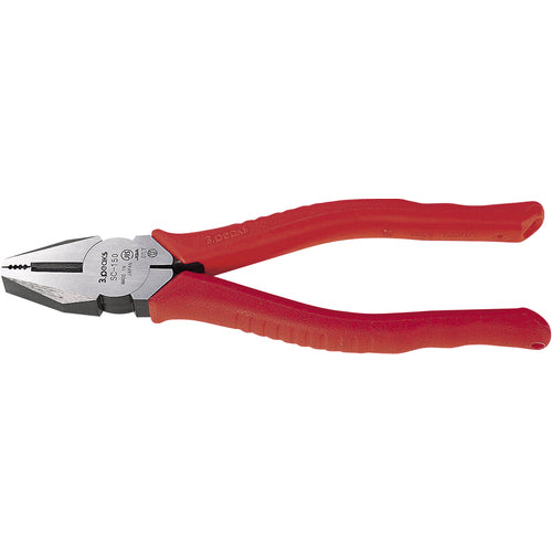 Three Peaks Pliers (JIS) Elastomer Grip 167mm SC-150Z 1 piece