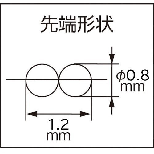 スリーピークス　ラウンドノーズプライヤー（バネ付）　１１８ｍｍ　SM-08　1 丁