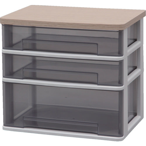 ＩＲＩＳ　２２６２１８　ウッドトップデスクチェスト　WTDC-W421RF　1 台