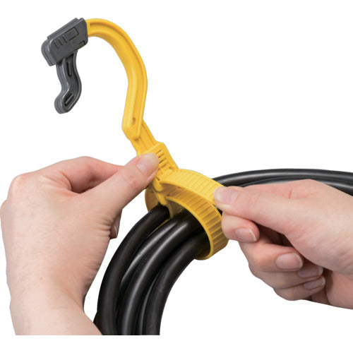 ハタヤ　エクスバンド　ベルト長さ　３８０ｍｍ　最大結束径　Φ１００まで　DV-38-Y　1 本