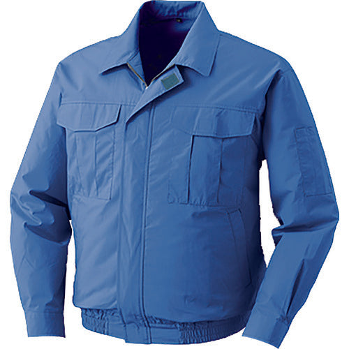 空調服　冷却上着　綿薄手ワーク空調服［［Ｒ下］］　ＫＵ９０５５０　ウエアのみ　ライトブルー　３Ｌ　KU90550-C24-S5　1 着