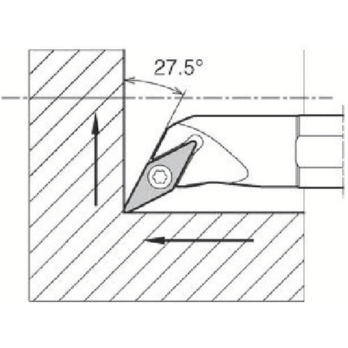 Kyocera Steel bar for copying and slicing S-SVPC(B)-A S16Q-SVPBR11-22A 1 piece