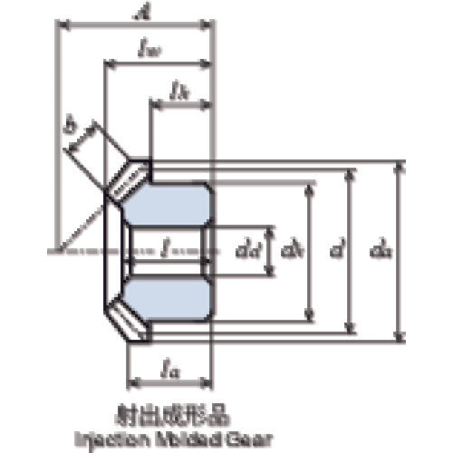 ＫＧ　ストレートベベルギヤ　Ｂ８０ＤＭ４０　モジュール０．８　圧力角２０度　歯数４０　B80DM40　1 個