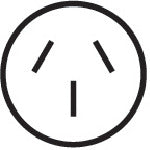 Meiko 3P20A waterproof plug MP2513 1 piece