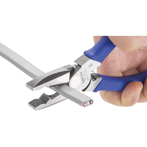 Three Peaks Electrician Power Pliers (with crimping function) 200mm DP-200 1 piece