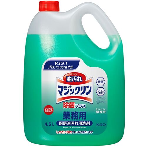 Ｋａｏ　業務用マジックリン　除菌プラス　　４．５Ｌ　505996　1 個