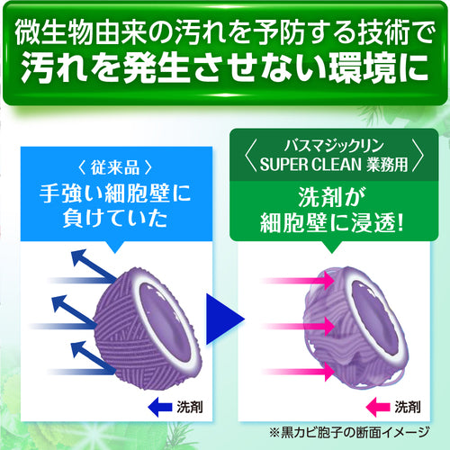 Kao Bathroom Cleaner Commercial Bath Magiclean Disinfectant Deodorizer Plus 4.5L 511706 1 pc