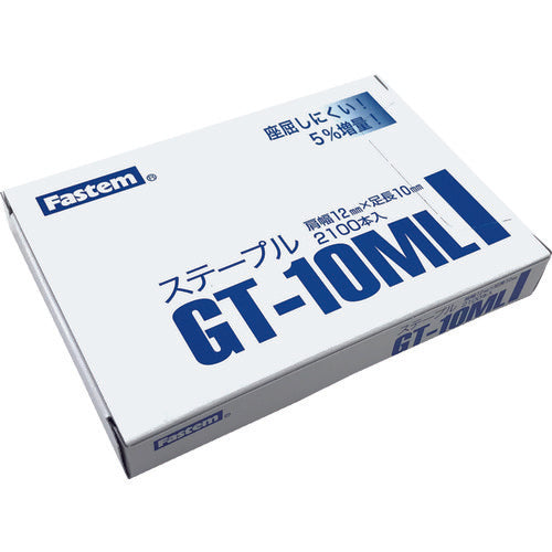 立川ピン　ガンタッカ＆ハンマータッカ用ステ−プル　２１００本入り　GT-10ML　1 箱