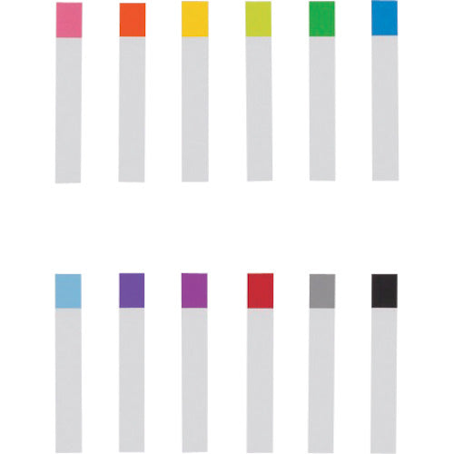 ＳＴＡＬＯＧＹ　細いふせん１２色　S3010　1 PK