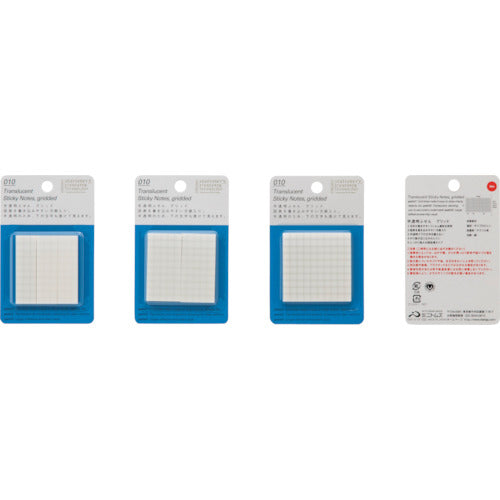 STALOGY Semi-transparent sticky note grid 15mm width S3040 1 PK