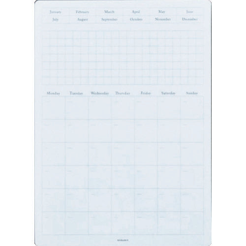 STALOGY Peel and Stick Calendar Sheet M S2401 1 PK