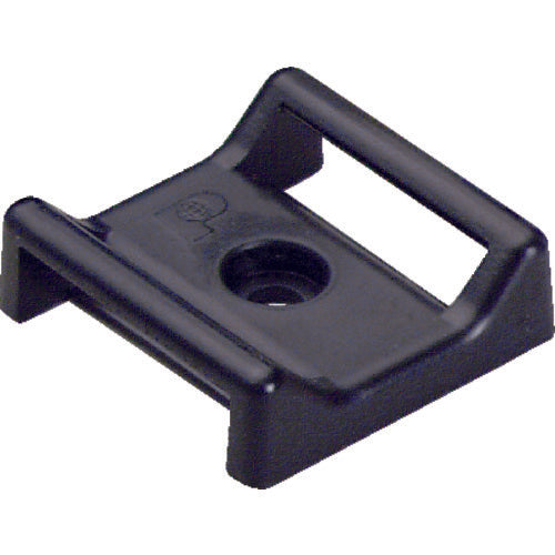 PANDUIT Tie Mount for Tack Ties with Rubber Adhesive Tape, Black (100 Pieces) ABMT-A-C20 1 Bag