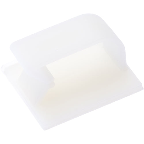 PANDUIT Fixture Cord Clip with Rubber Adhesive Tape Natural 50 Pieces BEC38-AL 1 Bag
