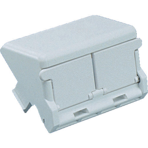 PANDUIT 1/2 size 2 port tilted shutter adapter frame (10 pieces) CHS2SIW-X 1 bag