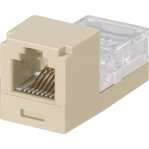 PANDUIT 카테고리 3 모듈러 잭 6극 4심 아이보리 CJ64EIY 1개