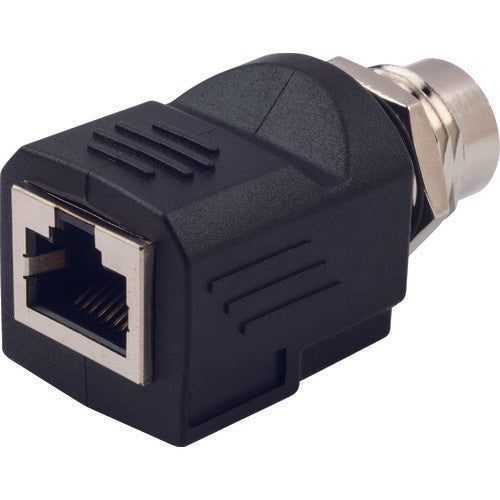 PANDUIT RJ45⇔M12(D코드 타입) 변환 어댑터 ICAM12DRJS 1개